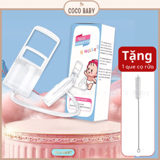 Dụng Cụ Hút Mũi cầm tay, Silicon Mềm Giúp Vệ Sinh mũi cho bé dễ dàng hơn, an toàn hơn