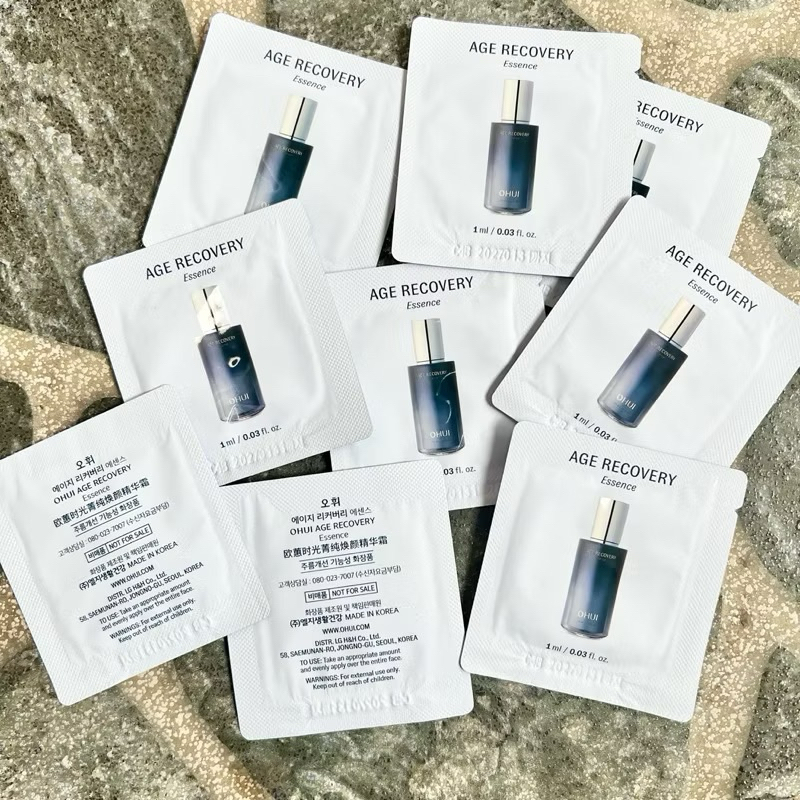 10 Gói Tinh Chất Ohui Tím Giúp Cải Thiện Nếp Nhăn Ohui Age Recovery Essence