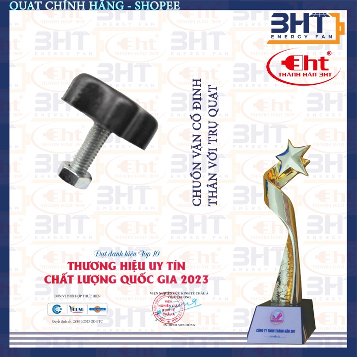 Ốc vặn thân cổ quạt ren 6mm - 3ht