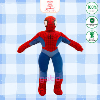  Gấu Bông Người Nhện - Siêu Nhân Người Nhện Spider Men gối ôm cho bé trai gối ôm dài cute thú nhồi bông GABO TEDDY BEAR 