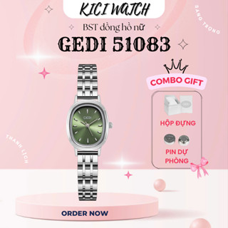  Đồng Hồ GEDI nữ Kim Dây Thép Sang Trọng chống gỉ chống nước. 