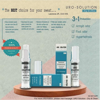 XỊT HÔI NÁCH , HÔI CHÂN  URO SOLUTION