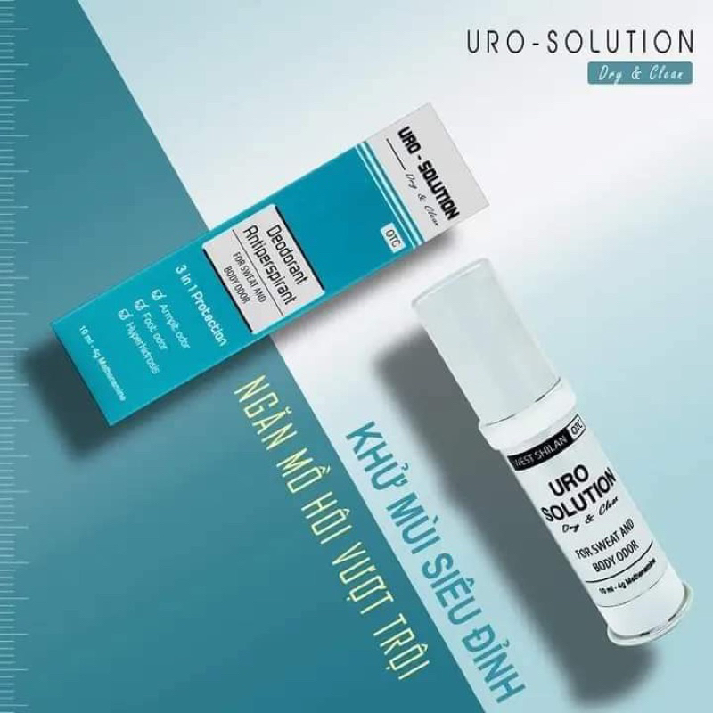 XỊT HÔI NÁCH , HÔI CHÂN  URO SOLUTION