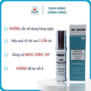 XỊT HÔI NÁCH , HÔI CHÂN  URO SOLUTION