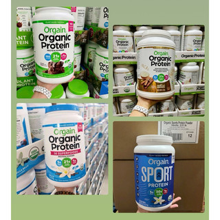 Bột Pha uống làm bánh Protein Organic Orgain bổ dưỡng, Pha với sữa, làm bánh nướng USDA
