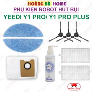 Phụ kiện robot hút bụi ecovacs yeedi Y1 Pro, giẻ lau khăn lau lọc bụi lọc hepa chổi quét túi rác YEEDI Y1 pro plus