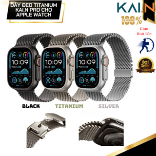 Dây Đeo Titanium Dành Cho Apple Watch Ultra 2/ 1, Apple Watch Series 10-1/SE/SE 2022, Kai.N Titan Pro