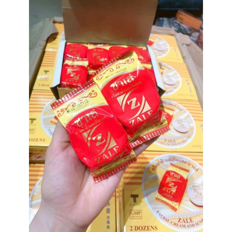 combo 2 hộp kem z thái vàng trắng da chống nắng