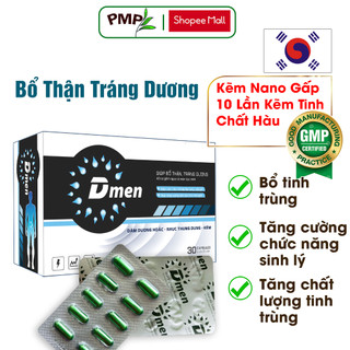  Bổ Tinh Trùng Dmen PMP - Hỗ Trợ Tăng Chất Lượng Tinh Trùng  hộp 30 viên  