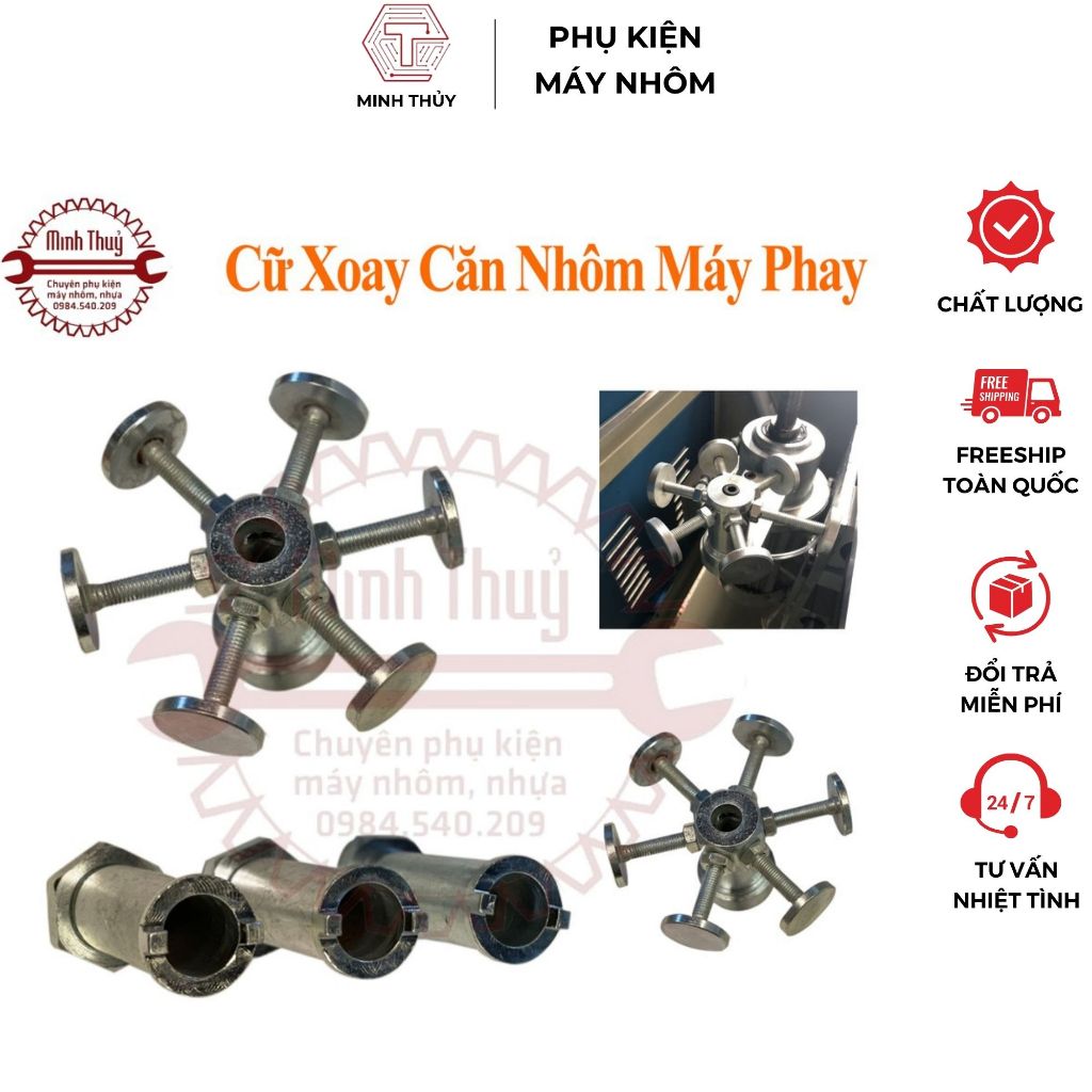 Cữ xoay căn nhôm máy phay - Minh Thủy