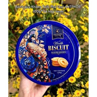 Bánh Quy bơ mèo thần tài - Bánh Quy ANTENOR Khổng Tước Phú Quý Hộp 100g Hàng Date Mới mẫu Hot 2025