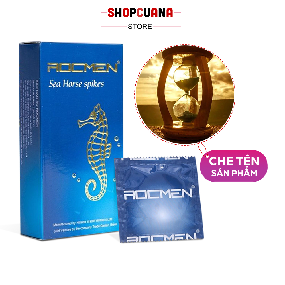 Bao Cao Su Rocmen Long Shock 4 in 1 - Dòng Bcs Siêu Mỏng, Gân Gai & Kd-tg