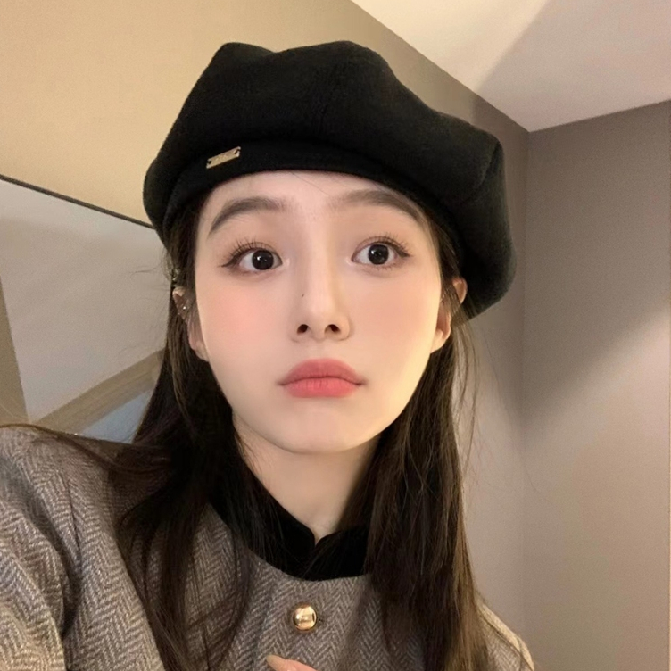 Mũ Nồi Vải Kaki Nỉ KAHAT Mũ Beret Nữ Thời Trang Hàn Quốc Cho Mùa Thu Đông Giúp Khuôn Mặt Nhỏ Gọn | BigBuy360 - bigbuy360.vn