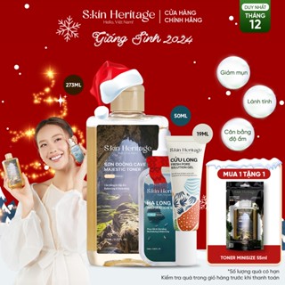 [Tiết kiệm 30%] Combo Toner Sơn Đoòng 273ml, Serum Hạ Long 50ml, Kem Chấm Mụn Cửu Long 19ml Chăm sóc cấp ẩm phục hồi