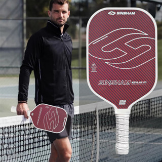 Vợt Pickleball SINSHAM KEVLAR P1 Dày 16MM sợi KEVLAR bề mặt nhám độ nảy tốt siêu nhẹ siêu bền