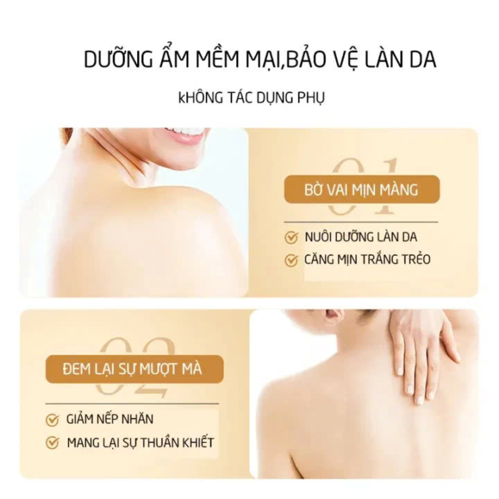 Kem Dưỡng thể Bettina Vanilla Yogurt Đức, Sữa chua dưỡng thể giúp dưỡng ẩm, da căng bóng mịn màng 300ml