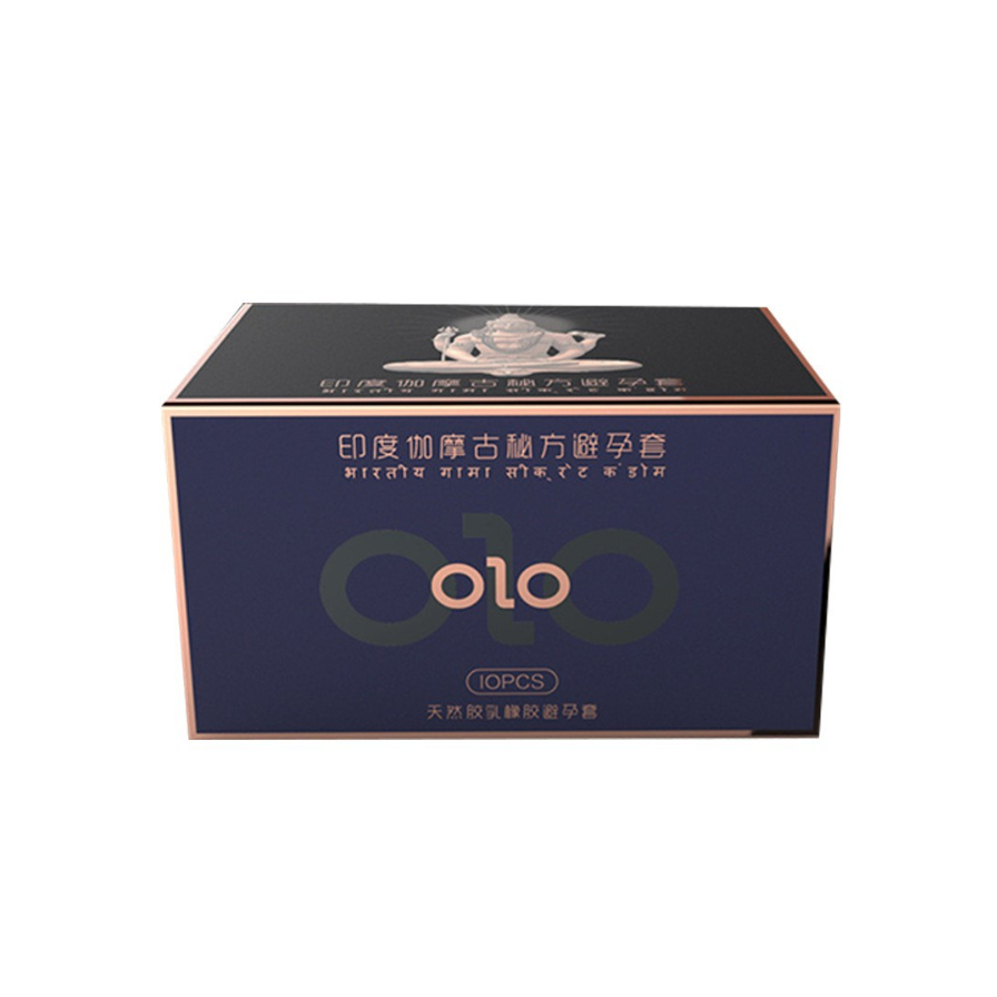 Bao Cao Su Kd-tg Olo Gama Xanh, Bcs Siêu Mỏng, Size 52mmm, Ôm Sát, Nhiều Gel Bôi Trơn