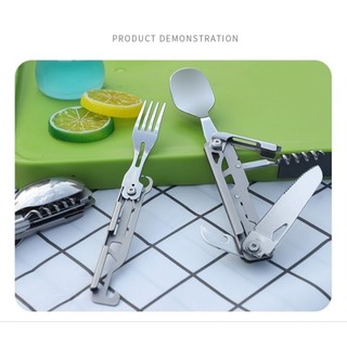 Bộ muỗng nĩa đa năng gấp gọn EDC M1