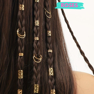 Set Nẹp Tóc Dreadlock Màu Vàng Tạo Kiểu Tóc Thời Trang Phong Cách Tiệc Tùng NEP1
