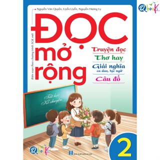 Sách - Đọc mở rộng - Truyện đọc - Thơ hay - Giải nghĩa ca dao, tục ngữ - Câu đố - Lớp 2 (1 cuốn)