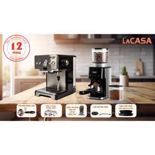 Bộ máy pha cà phê Gemilai CRM 3605 bản 2024 và CG018