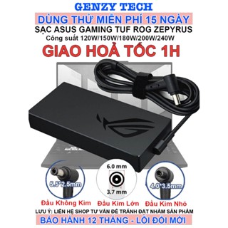 Sạc Asus Rog Zephyrus, Asus TUF Gaming Sạc ASUS ROG Strix 120W 150Wh 180WH - BẢO HÀNH 12 THÁNG