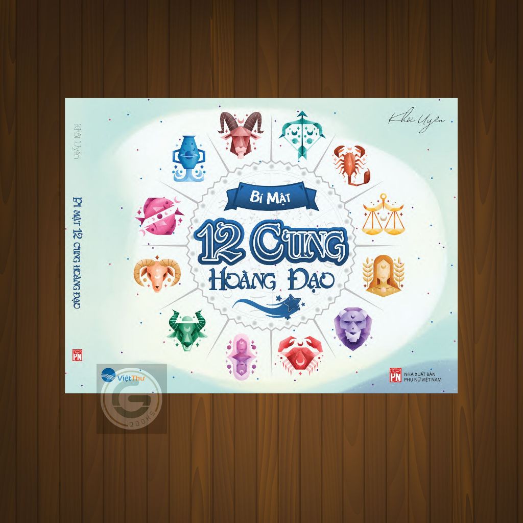 Sách Tô Màu Bí Mật 12 Cung Hoàng Đạo (VTR)
