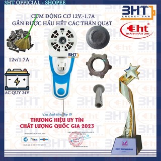 ĐẦU QUẠT 12V/24V (DÙNG BÌNH AC QUY) 3HT