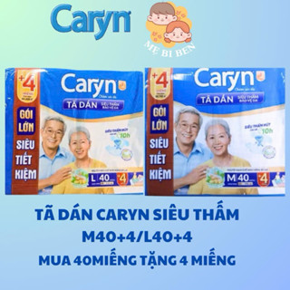 [Chính Hãng] Tã Bỉm Dán Người Lớn siêu thấm Caryn Size M40, L40, XL20 miếng ( đặt tối đa 2 gói/ 1 đơn)