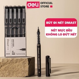 Bút Kỹ Thuật Đi Nét Cao Cấp Deli Bút Đi Nét Nhiều Loại Ngòi Kháng Nước Vẽ Caligraphy Phác Thảo Học Tập Vẽ Chuyên Nghiệp