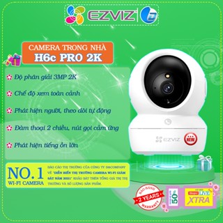 Camera wifi Ezviz H6c H7c PRO 3MP/4MP/5MP chính hãng, đàm thoại, xoay 360