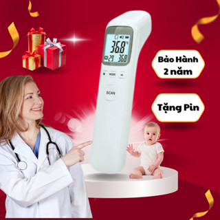 Nhiệt kế hồng ngoại điện tử đo không tiếp xúc chất lượng cao chính hãng đo được nước pha sữa , nhiệt độ bề mặt