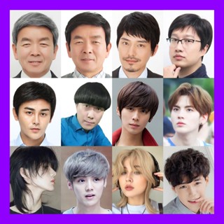 (HOẢ TỐC, TẶNG LƯỚI) Tóc giả nam nguyên đầu cao cấp