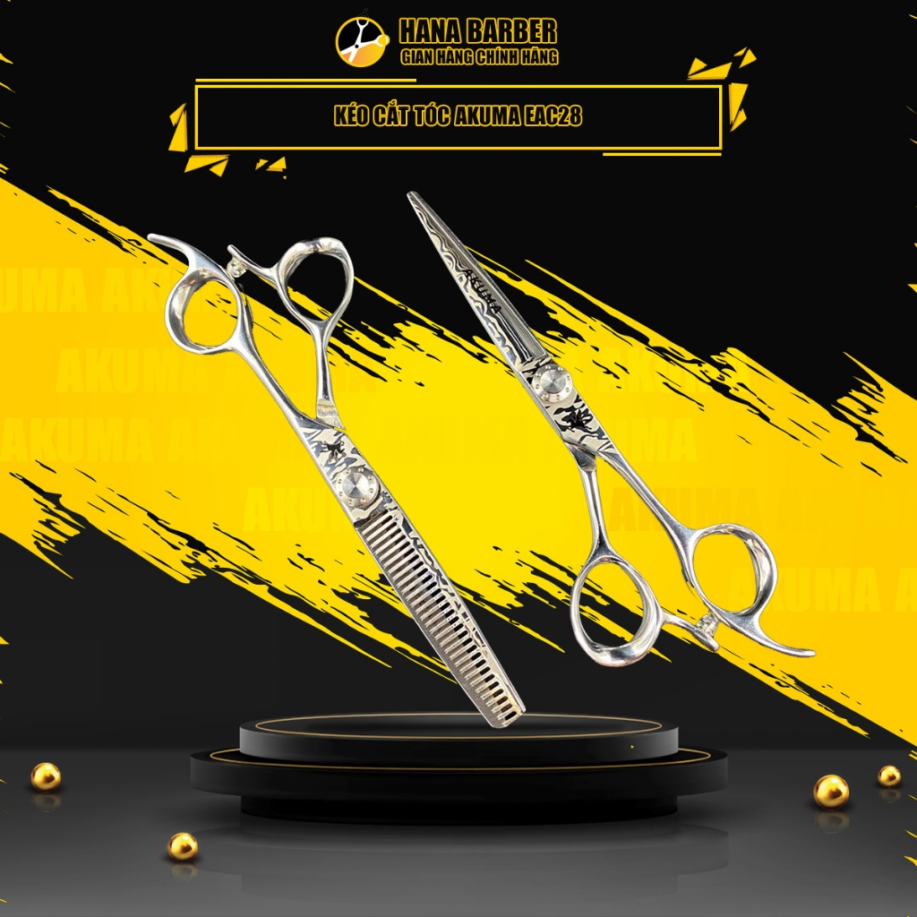 Kéo Cắt Tóc Akuma EAC28 Chuyên Nghiệp Dành Cho Barber