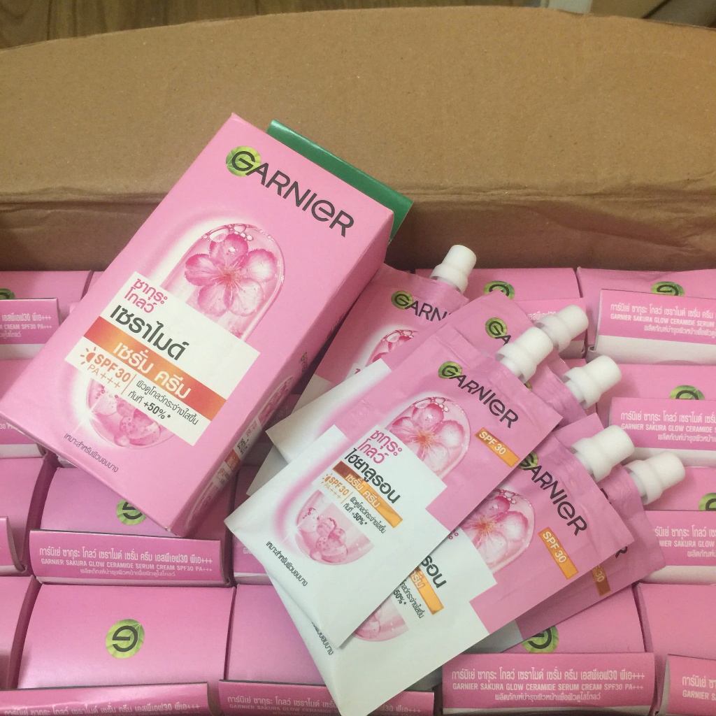 Kem gói chống nắng garnier