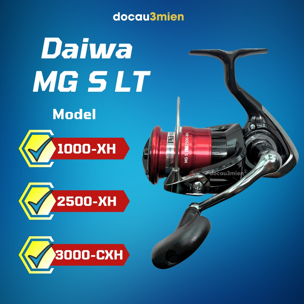 Máy Câu Lure, Máy Câu Đứng Daiwa MG-S-LT - Đồ Câu 3 Miền