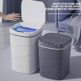 Thùng Rác Thông Minh Padabanic 15L Sạc Tích Điện Cảm Ứng Tự Động Đóng Mở Nắp