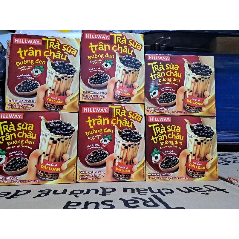 Trà sữa Hillway đường đen