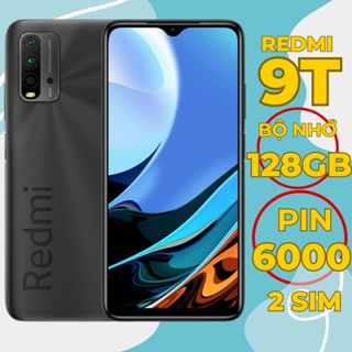  Điện thoại Redmi 9T Ram 6G 128gb pin 6000 điện thoại chính hãng điện thoại giá rẻ bảo hành 6 tháng! '. 