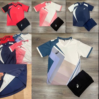 Bộ Quần Áo Bóng Chuyền Nam Asix Mẫu Mới Vải Mè Kim - 5 Màu