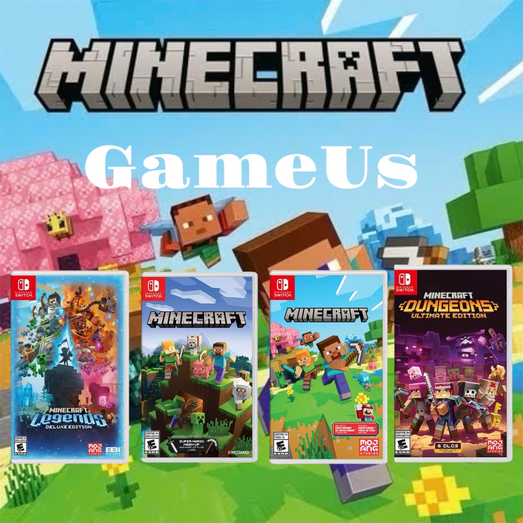 Game Nintendo Switch Minecraft Dungeons  Edition