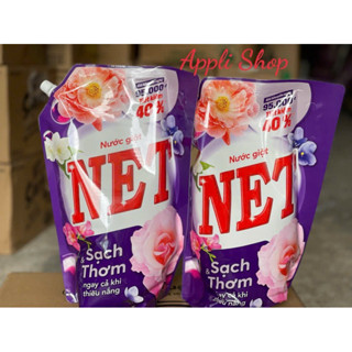 Nước Giặt Net Matic Hương Hước Hoa Hoa Nắng Túi Siêu Tiết Kiệm 3,4kg và 3kg