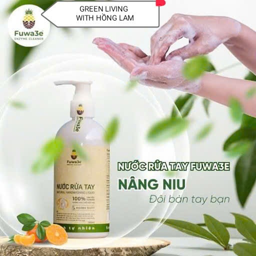 NƯỚC RỬA TAY HƯƠNG QUÝT - FUWA3E