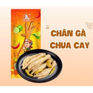 [Tặng 1 gói snack ] COMBO 10 GÓI CHÂN GÀ CÓ XƯƠNG BÀ TUYẾT, CHÂN GÀ CHUA CAY