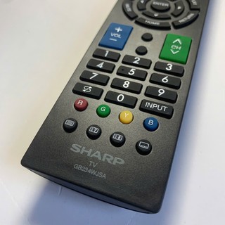 REMOTE Điều Khiển TV SHARP SMART TV CHÍNH HÃNG [TẶNG PIN]