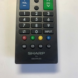 REMOTE Điều Khiển TV SHARP SMART TV CHÍNH HÃNG [TẶNG PIN]