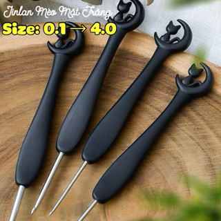   SẴN  Kim móc len Jinlan mèo mặt trăng 