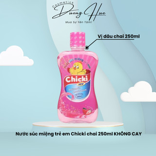 Nước Súc Miệng Chicky 250Ml - Bảo vệ Răng Miệng Cho Bé