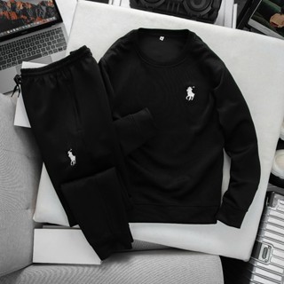 Bộ Quần Áo Thu Đông Nam Chất Nỉ 2 Da Cao Cấp,Mềm Mại,Thoải Mái,Thêu Họa Tiết Ngựa Thời Trang HP Shop