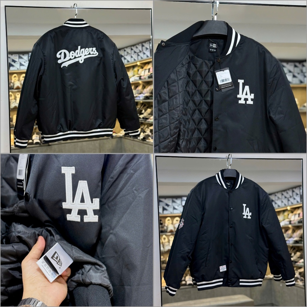 [Authentic💯] ÁO BOMBER NEW ERA LA DODGERS PHAO 14179154 * ÁO KHOÁC NEW ERA NHẬP KHẨU CHÍNH HÃNG